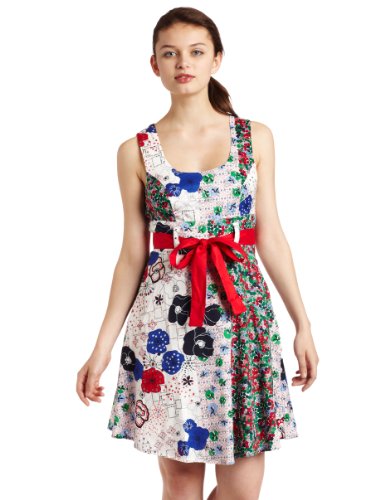 D.E.P.T. Women’s Retro Woven Dress