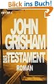 Das Testament: Roman