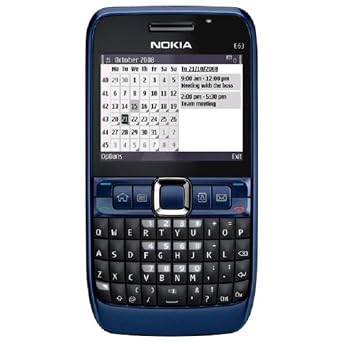 Nokia E632 Unlocked Phone with 2 MP Camera, 3G, WiFi, Media P
