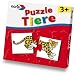 Spielwaren : Noris 898-1801 - Tier-Puzzle für Kleinkinder