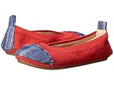 [ヨシ サムラ] Yosi Samra Kids ガールズ Scarlet Denim Cap Toe (Toddler) フラットシューズ Engine Red/Mezzo Blue 6 Toddl