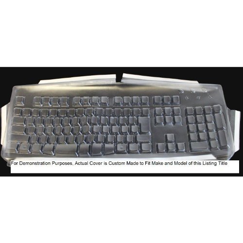 Custom Made Transparent Protection Keyboard Cover (ONLY) for Logitech Keyboard - Model Number: MK320, Y-R0009 - Keyboard and Mouse are NOT Included.