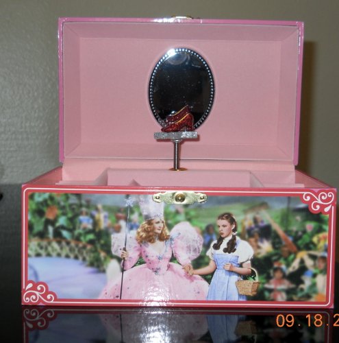 Oz Ruby Slippers Musical Jewelry Box