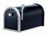 Coronado Mailbox with antique nickel accents