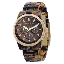 Michael Kors Women's MK5038 Ritz Tortoise Watch
