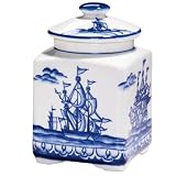 Blue Export Covered Canister