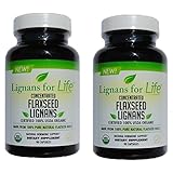 Lignans For Life Flaxseed Lignans, 90 capsules, 2 Pack