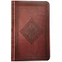 ESV Deluxe Compact Bible (TruTone, Chestnut, Diamond Design)