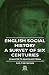 English Social History - A Survey Of Six Centuries - Chaucer To Queen Victoria