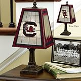 14' NCAA South Carolina Gamecocks Stained Glass Table Lamp