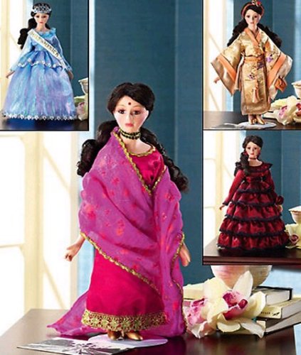 Childrens Toyshop  Toys : 14"heritage Signature Series Around the World Porcelain Doll