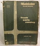 STUDEBAKER Original Parts Catalog M series TRUCKS 1949