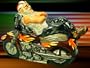 Motorcycle Ceramic Cookie Jar
