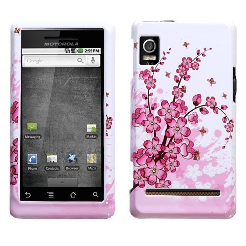 MyBat Motorola Droid 2 / Droid R2D2 Phone Protector Cover - Spring Flowers