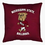 Mississippi State Bulldogs 22 x 22 Coordinating NCAA Locker Room Collection Floor Pillow from K