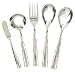 Mikasa Hammered 5pc Flatware hostess set