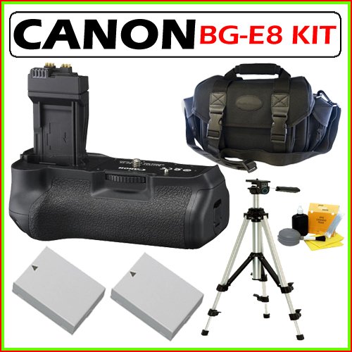 Canon BGE8 BG-E8 Battery Grip for the EOS Rebel T2i Digital SLR With Accessory Kit