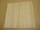 sushi mat roll BAMBOO SLATS FLAT MATS ROLLS 24 x 24 cm