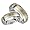 Beau - Elegant Two Tone Comfort Fit Wedding Band for Him & Her! Custom Made! Choose your Size.