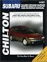 Subaru Coupes, Sedans, and Wagons, 1985-96 (Chilton's Total Car Care Repair Manual)