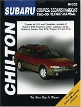 Subaru: Coupes/Sedans/Wagons 1985-96 (Chilton's Total Car Care Repair Manual)