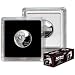 NEW BCW 2X2 COIN SNAP - NICKEL - BLACK - PACK OF 25