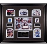 Rusty Wallace Framed 6-Photograph Collage with Metal and Suit