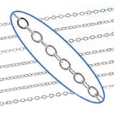 Sterling Silver Delicate Cable Chain 1.6mm-Bulk By The Foot
