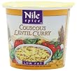 Nile Spice Lentil Curry Couscous, Low Fat,  1.9-Ounce Cups (Pack of 12)