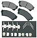 Akebono ACT1164 Proact Ultra Premium Ceramic Disc Brake Pad kit, GREY