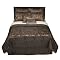 Classic Home Scroll 8-pc. Bed in a Bag - Brown