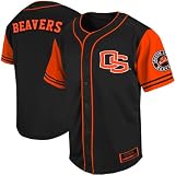 NCAA Oregon State Beavers Youth Rally Baseball Jersey - Black (Large)