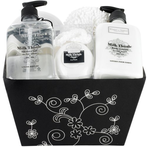 Childrens Toyshop   : Winter in Venice - Milk Thistle Trinket Box - Pamper Gift Set
