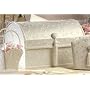 Wedding Card Box - Ivory Embroidery Wedding Money Box