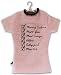 EK Success Mini T-Shirt Embellishment PREGNANCY CHECK LIST For Scrapbooking, Card Making & Craft Projects
