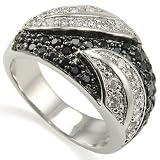 Womens .925 Sterling Silver 1.30CTW Synthetic Cubic Zirconia Ring - Size 7