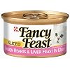 Fancy Feast Gourmet Cat Food, Sliced Chicken Hearts & Liver Feast in Gravy, 3-Ounce Cans (Pack of 24)