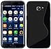 Galaxy S7 Edge Screen Protector, SAFODO Tempered Glass Screen Protector [FULL COVER 9H Hardness Featuring Anti-Scratch] [with Free Compatible Galaxy S7 Edge Case] - Black