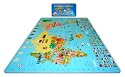 Play & Learn Soft & Safe World Map 6'5" x 4' x 5/8"