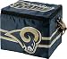 St. Louis Rams Lunch Bag: 6 Pack Zipper Cooler