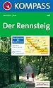 Der Rennsteig 1 : 50 000: Hörschel - Blankenstein. Wander- und Bikekarte