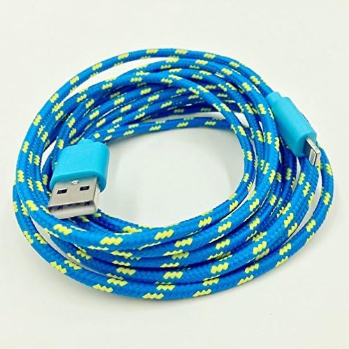 Vlove® 1Pcs 10FTExtended Extra Long 8 Pin to USB Sync and Charging Cable Charger Power Cord for iPhone 6 6 Plus, iPhone 5 5s 5c, iPod Touch 5th, Nano 7th, and iPad 4 Air Mini (blue)