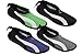 Starbay Mens Striped Water Shoes (Black/White, Size 10)