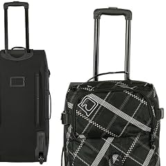 DANIEL RAY XL Reisetrolley Sporttasche [ PL8 ] Trolley Tasche PLAID Karo SCHWARZ KARIERT
