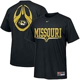 Nike Missouri Tigers Black Team Issue T-shirt