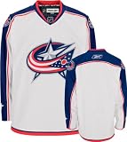 Columbus Blue Jackets -White- Authentic RBK Edge Jersey