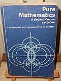 Pure mathematics: a second course