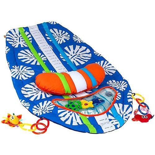 Buy Low Price Cozy Infantino Surfboard Tummy Time Mat Blue B0009HXY1G