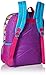 Disney Big Girls Tsum Front Zipper Pocket 16 Inch Backpack, Purple, One Size