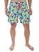 Men's Toucan Print Swim Trunks - Short Neon Swim Trunks